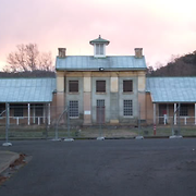 The original Barracks at the Insane Asylum